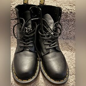 Dr. Martens Black Leather Boots